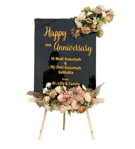 Papan Bunga Akrilik Cijeruk
