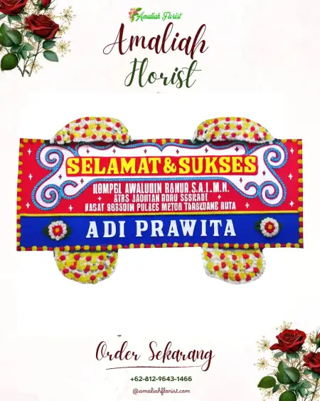 Papan Bunga Ucapan Selamat Cijeruk